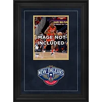 Cadre photo vertical de luxe 8" x 10" des New Orleans Pelicans avec logo de l'équipe
