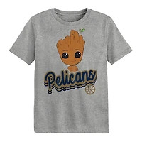 Ensemble de t-shirts deux pièces pour enfants d'âge préscolaire New Orleans Pelicans Guardians Of The Galaxy
