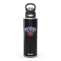 Tervis Pélicans de la Nouvelle-Orléans 40oz. Bouteille d'eau en cuir à large goulot