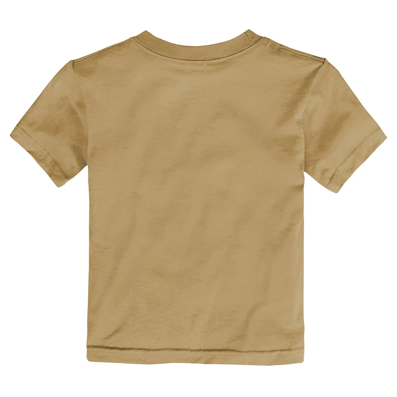 T-shirt Jordan Brand Gold New Orleans Pelicans Essential Jumpman pour tout-petit