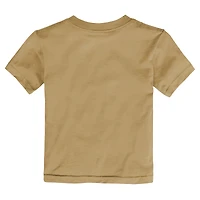 T-shirt Jordan Brand Gold New Orleans Pelicans Essential Jumpman pour tout-petit