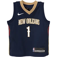 Enfant en bas âge Nike Zion Williamson Navy New Orleans Pelicans Swingman Player Jersey - Icon Edition