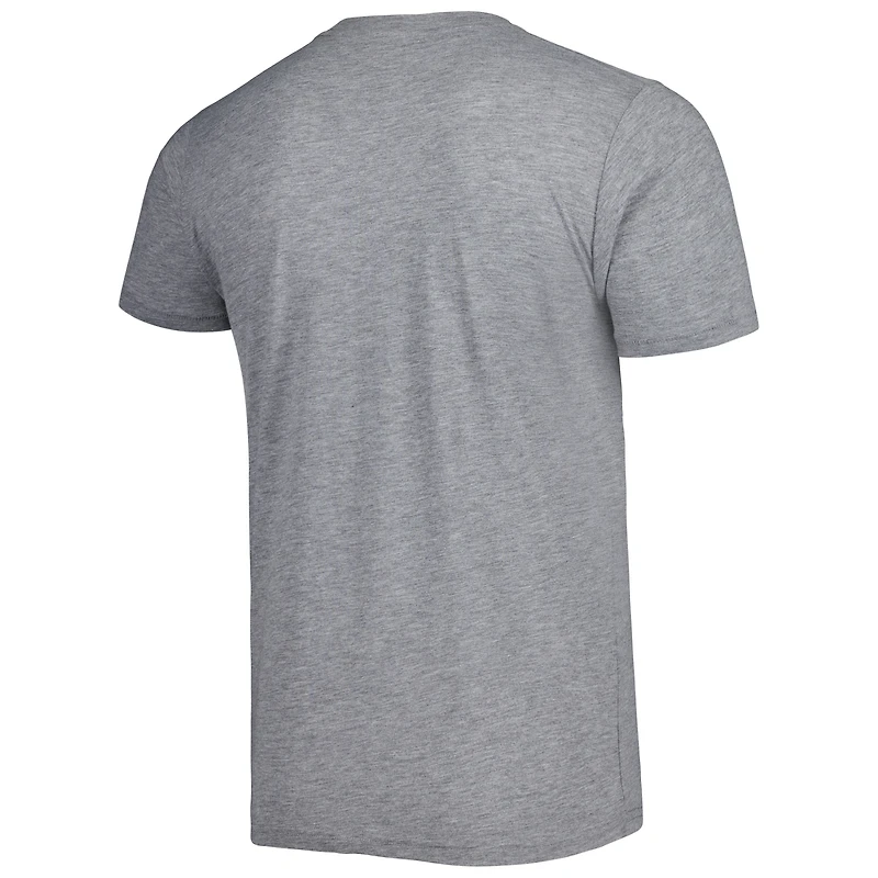 Hommage unisexe Heather Grey New Orleans Pelicans Hometown Hyper Local Tri-Blend T-Shirt