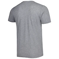 Hommage unisexe Heather Grey New Orleans Pelicans Hometown Hyper Local Tri-Blend T-Shirt