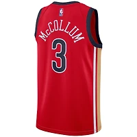 Unisexe Jordan Brand CJ McCollum Red New Orleans Pelicans Swingman Jersey - Statement Edition