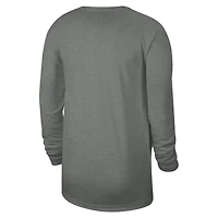 T-shirt à manches longues Nike New Orleans Pelicans 2023/24 Legend On-Court Practice unisexe gris chiné