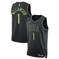 Unisex Nike Zion Williamson Black New Orleans Pelicans 2025/26 Swingman Jersey - City Edition