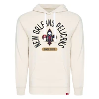 Unisex Sportiqe Cream New Orleans Pelicans Olsen Raglan Tri-Blend Pullover Hoodie