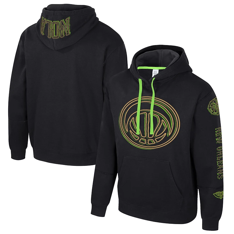 Sweat à capuche unisexe Stadium Essentials noir New Orleans Pelicans 2024/25 City Edition Elementized