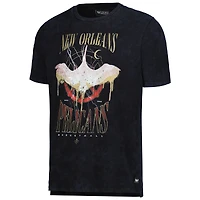 Unisex The Wild Collective  Black New Orleans Pelicans Tour Band T-Shirt