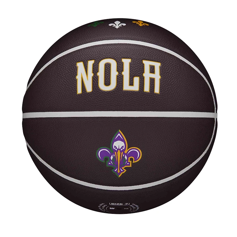 Wilson New Orleans Pelicans 2022-23 City Edition Collector's Basketball