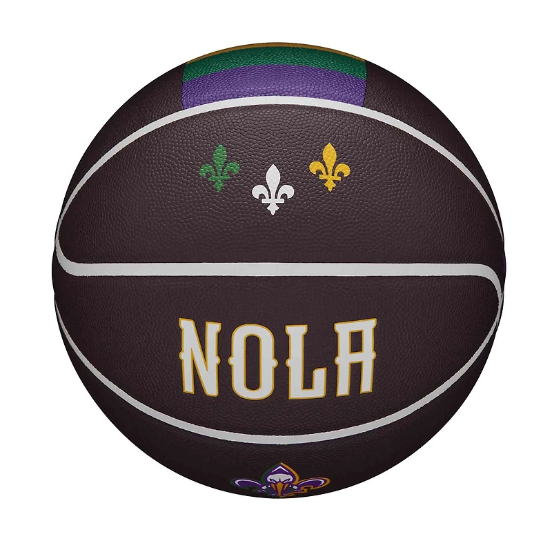 Wilson New Orleans Pelicans 2022-23 City Edition Collector's Basketball