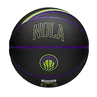 Ballon de basket-ball de collection Wilson New Orleans Pelicans 2023/24 City Edition