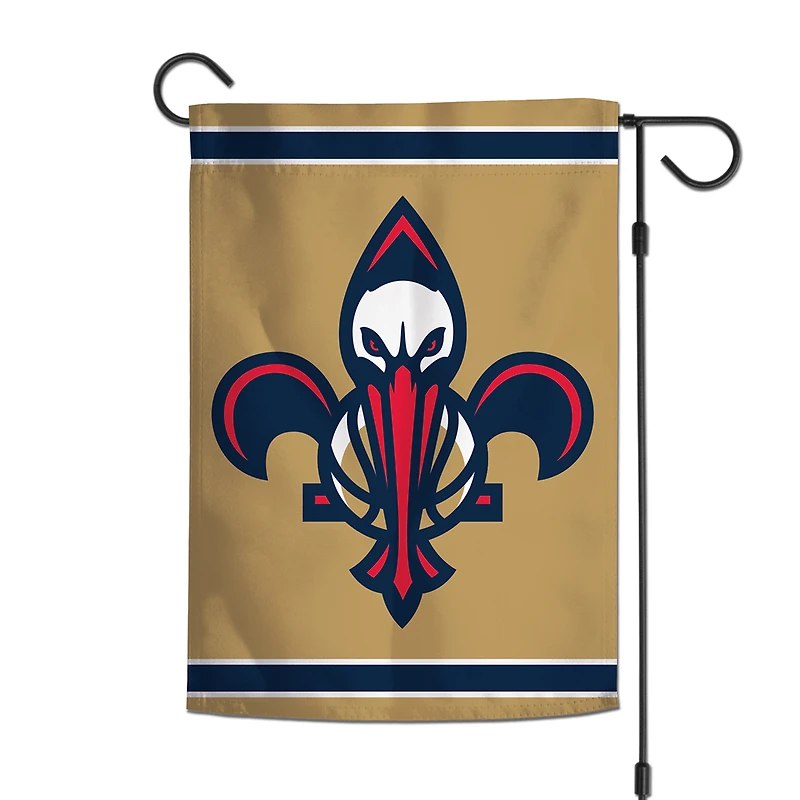 WinCraft New Orleans Pelicans Drapeau de jardin double face 30,5 x 45,7 cm