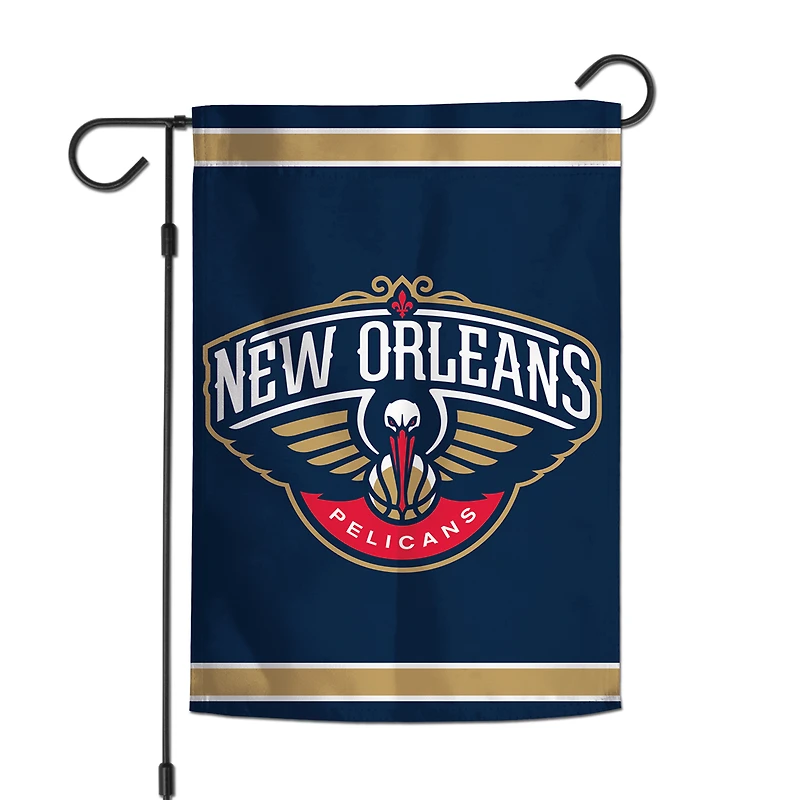 WinCraft New Orleans Pelicans Drapeau de jardin double face 30,5 x 45,7 cm