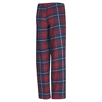 Ensemble de nuit pour femme Concepts Sport bleu marine/rouge New Orleans Pelicans Vector avec haut et pantalon en flanelle