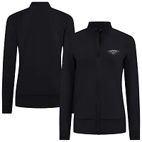 Women's Levelwear Black New Orleans Pelicans Shine Full-Zip Jacket