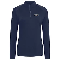 Haut à fermeture éclair quart de tour Flex Insignia 2.0 bleu marine pour femme Levelwear des New Orleans Pelicans