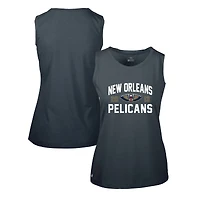 Women's Levelwear Navy New Orleans Pelicans Macy Tank Top