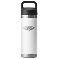 Bouteille d'eau Rambler Chug YETI White New Orleans Pelicans (53 cl)