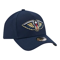 Casquette ajustable New Era bleu marine New Orleans Pelicans 9FORTY pour jeunes