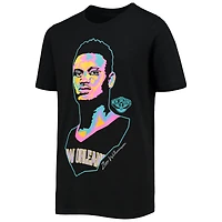 T-shirt Zion Williamson New Orleans Pelicans Artist Series noir pour jeune