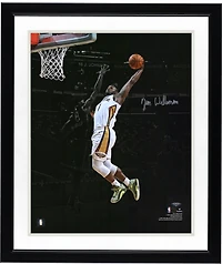 Zion Williamson New Orleans Pelicans Autographed 16" x 20" Dunk Spotlight Photograph