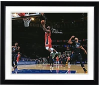 Zion Williamson New Orleans Pelicans Autographed 16" x 20" Going Up vs New York Knicks Photograph