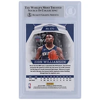 Carte de recrue authentifiée autographiée par Zion Williamson New Orleans Pelicans 2019-20 Panini Chronicles Phoenix #570 Beckett Fanatics