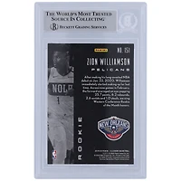 Carte de recrue autographiée de Zion Williamson (New Orleans Pelicans) 2019-20 Panini Illusions #151, certifiée par Beckett Fanatics Witnessed