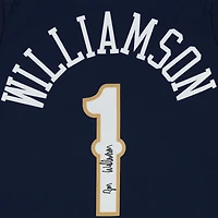 Maillot Nike Diamond Icon Edition Swingman 2020-21 dédicacé par Zion Williamson des New Orleans Pelicans