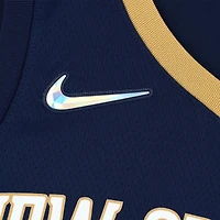 Maillot Nike Diamond Icon Edition Swingman 2020-21 dédicacé par Zion Williamson des New Orleans Pelicans