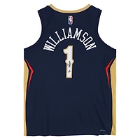 Maillot Nike Diamond Icon Edition Swingman 2020-21 dédicacé par Zion Williamson des New Orleans Pelicans
