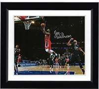 Zion Williamson New Orleans Pelicans Autographed 8" x 10" Going Up vs. New York Knicks Photograph