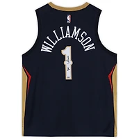 Zion Williamson New Orleans Pelicans Autographed Nike Navy Swingman Jersey