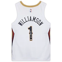 Zion Williamson New Orleans Pelicans Autographed Nike White Swingman Jersey