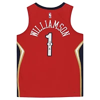 Zion Williamson New Orleans Pelicans Autographed Red Jordan Brand Swingman Jersey