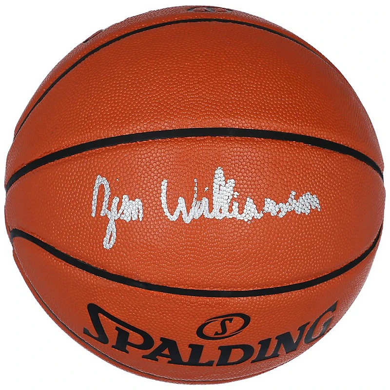 Zion Williamson New Orleans Pelicans Autographed Spalding Indoor/Outdoor Basketball