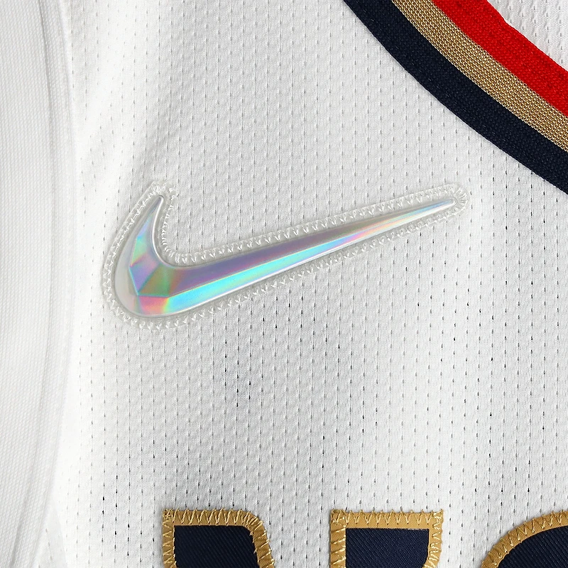Zion Williamson New Orleans Pelicans Autographed White Nike City Edition Authentic Jersey