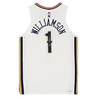 Zion Williamson New Orleans Pelicans Autographed White Nike City Edition Authentic Jersey