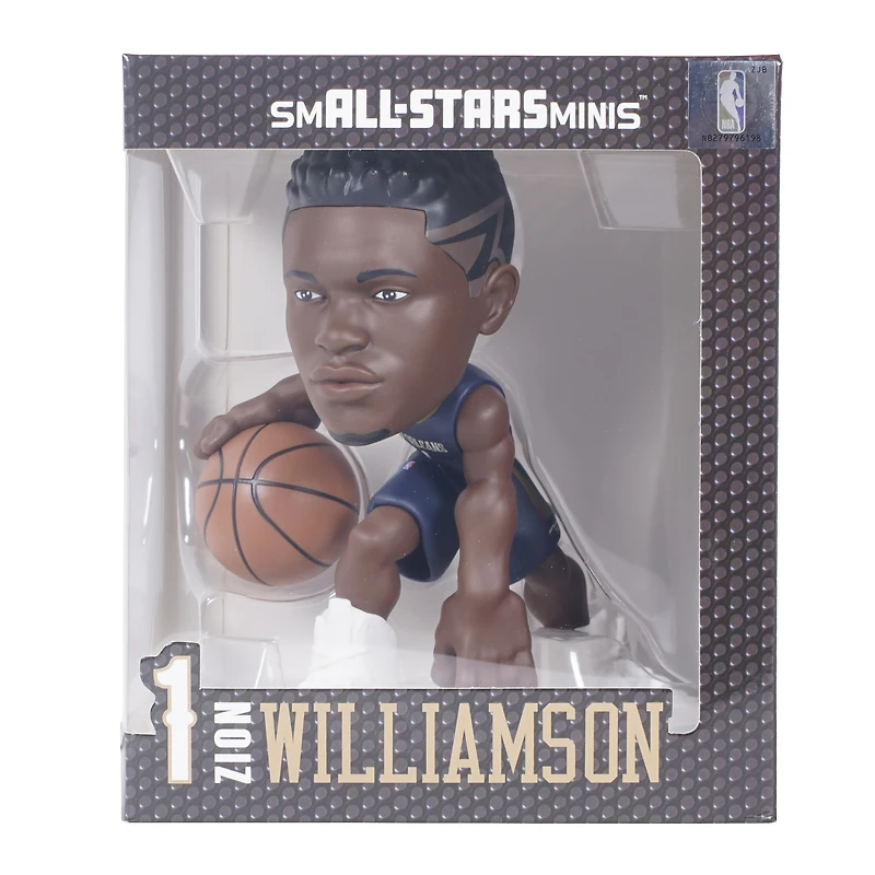 Figurine en vinyle 6" Zion Williamson New Orleans Pelicans smALL-STARS Minis - Recherchez des variantes de couleurs unies d'équipe peu communes, rares et ultra rares en édition limitée