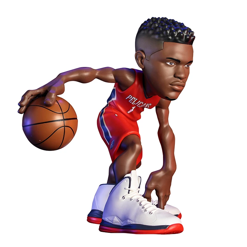Figurine en vinyle rouge 12" des Pélicans de la Nouvelle-Orléans de Zion Williamson SMALL-STARS