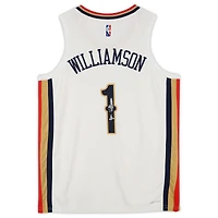 Zion Williamson White New Orleans Pelicans Autographed Nike 2021-22 Mixtape Swingman Jersey