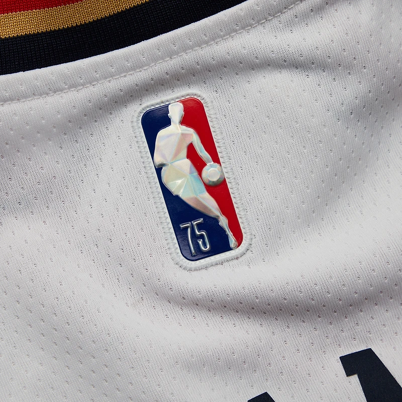 Maillot Nike Mixtape Swingman 2021-22 autographié par Zion Williamson des New Orleans Pelicans