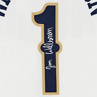 Maillot Nike Mixtape authentique autographié par Zion Williamson White New Orleans Pelicans