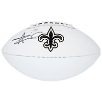 Alvin Kamara New Orleans Saints Autographed Franklin White Panel Football 