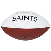 Alvin Kamara New Orleans Saints Autographed Franklin White Panel Football 