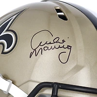 Casque réplique Riddell Speed ​​autographié par Archie Manning des New Orleans Saints