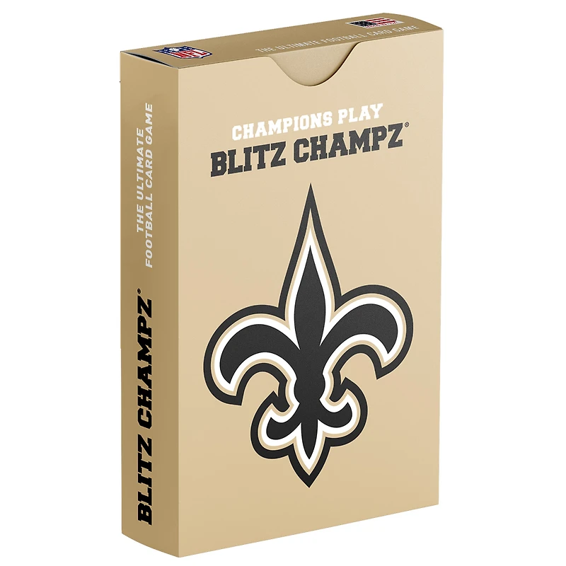 Blitz Champz New Orleans Saints NFL Jeu de cartes de football