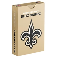 Blitz Champz New Orleans Saints NFL Jeu de cartes de football